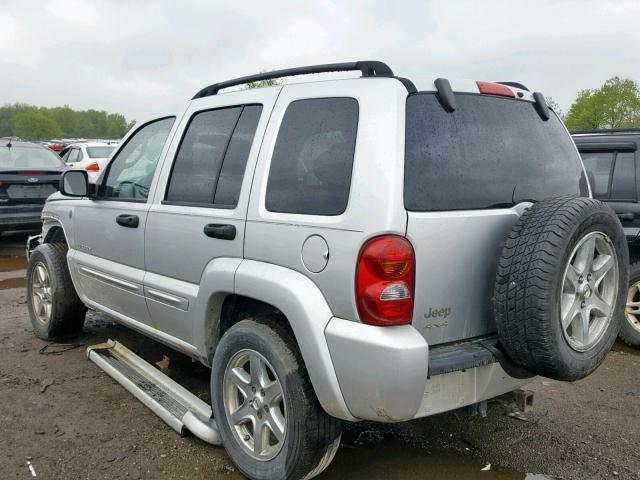 1J4GL58K44W145578 - 2004 JEEP LIBERTY LI SILVER photo 3