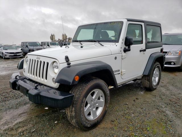 1C4GJWAG9JL923894 - 2018 JEEP WRANGLER SPORT  photo 2