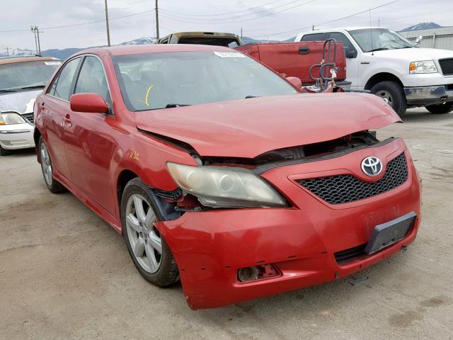 4T1BE46K67U054590 - 2007 TOYOTA CAMRY NEW RED photo 1