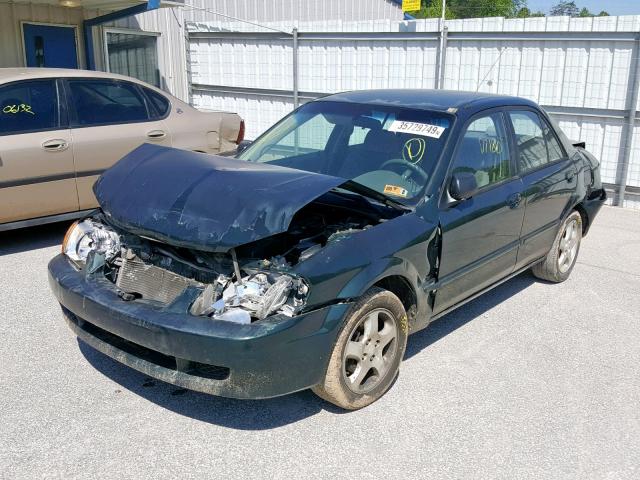JM1BJ2215Y0292196 - 2000 MAZDA PROTEGE ES 绿色 照片 2