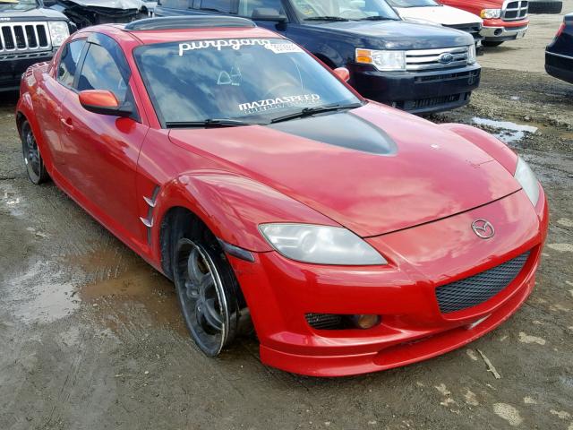 JM1FE173050158234 - 2005 MAZDA RX8 RED photo 1