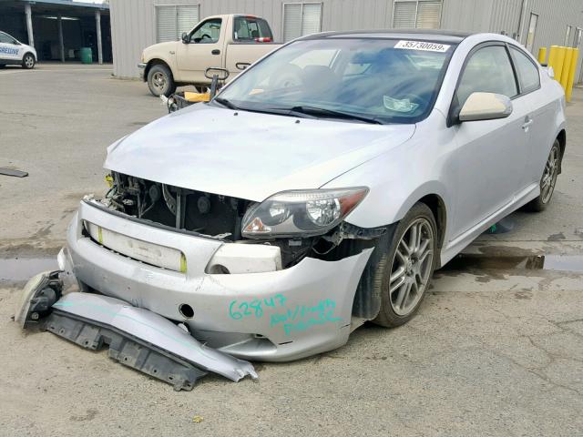 JTKDE177160082950 - 2006 TOYOTA SCION TC 银色 照片 2