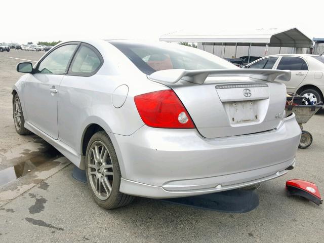 JTKDE177160082950 - 2006 TOYOTA SCION TC 银色 照片 3