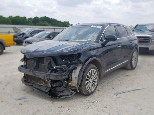 2LMTJ6KR3GBL66469 - 2016 LINCOLN MKX SELECT BLACK photo 2