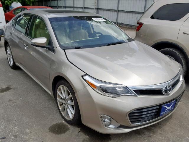 4T1BK1EB2DU007481 - 2013 TOYOTA AVALON BAS GOLD photo 1