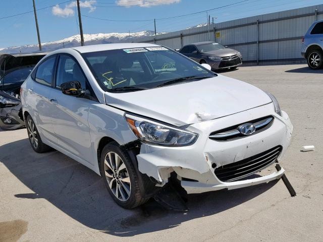 KMHCT4AE4HU376660 - 2017 HYUNDAI ACCENT SE WHITE photo 1