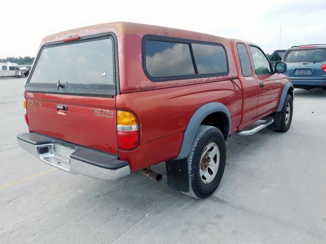 5TESN92N82Z144714 - 2002 TOYOTA TACOMA XTRACAB PRERUNNER  photo 4