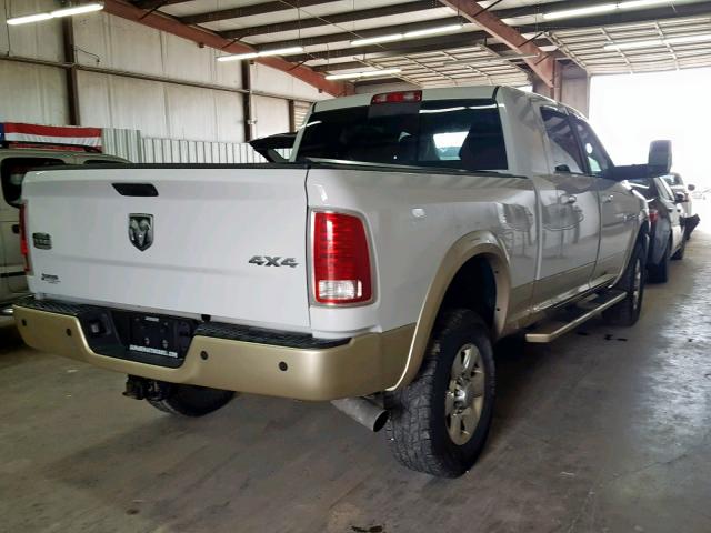 3C6UR5PL1EG121330 - 2014 RAM 2500 LONGH WHITE photo 4