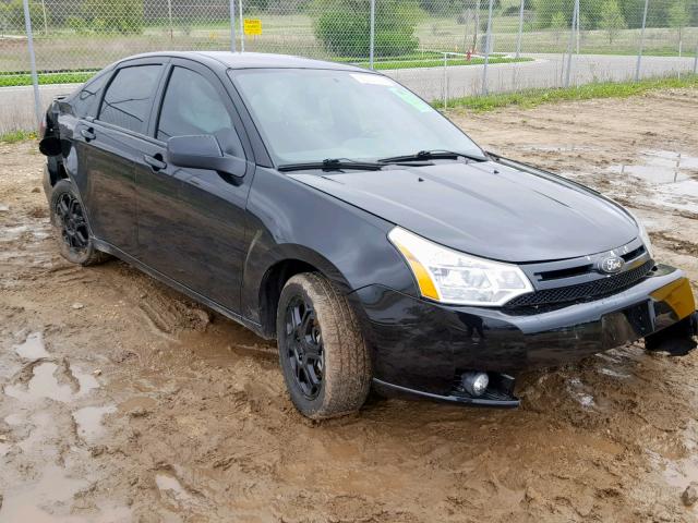 1FAHP36N59W126633 - 2009 FORD FOCUS SES BLACK photo 1