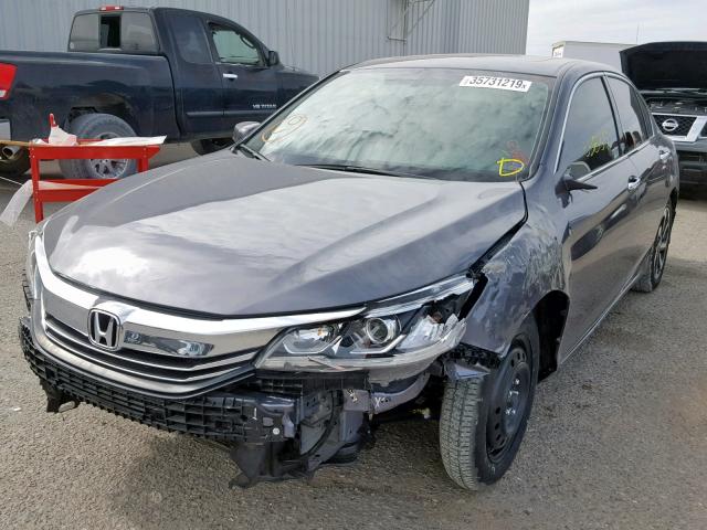 1HGCR3F86HA027745 - 2017 HONDA ACCORD EXL CHARCOAL photo 2