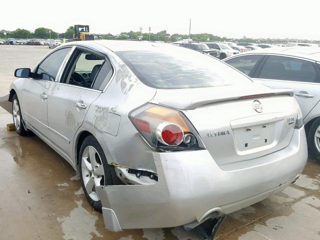 1N4BL21E27C155508 - 2007 NISSAN ALTIMA 3.5 SILVER photo 3