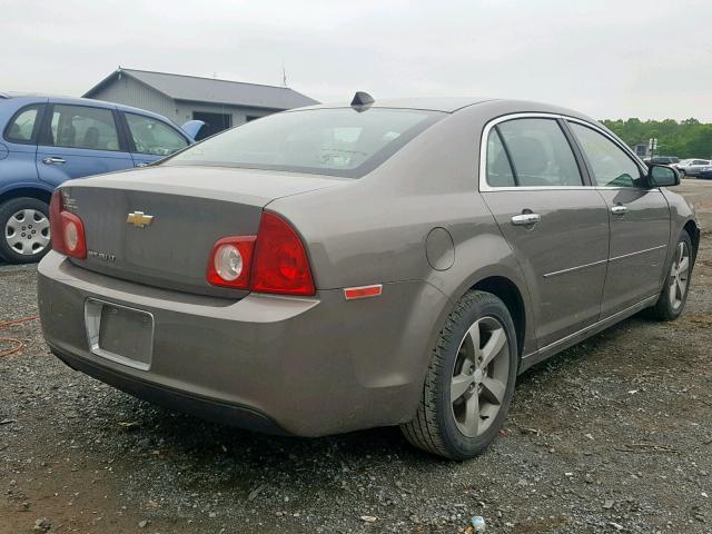 1G1ZC5E01CF289632 - 2012 CHEVROLET MALIBU 1LT 棕色 照片 4