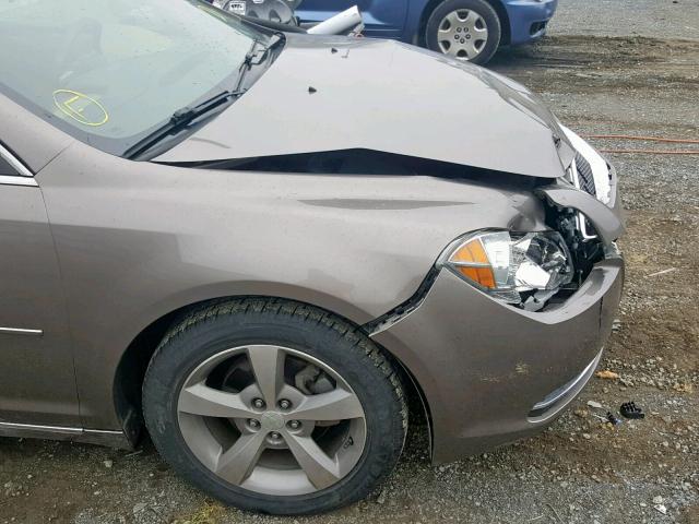 1G1ZC5E01CF289632 - 2012 CHEVROLET MALIBU 1LT 棕色 照片 9