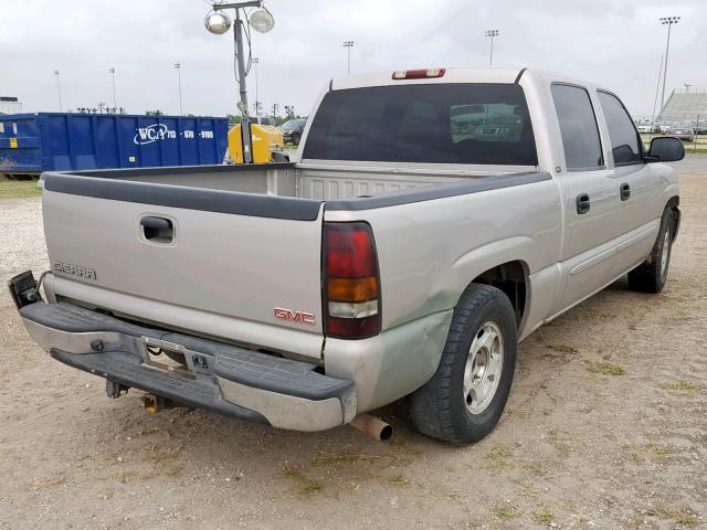 2GTEC13T951194385 - 2005 GMC NEW SIERRA SILVER photo 4