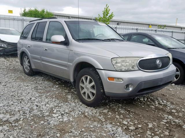 5GADT13S142310231 - 2004 BUICK RAINIER CX SILVER photo 1