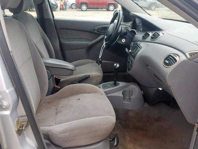 1FAFP38313W231065 - 2003 FORD FOCUS ZTS SILVER photo 5