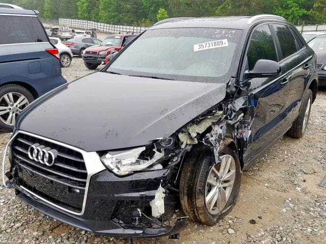 WA1BCCFS0HR017036 - 2017 AUDI Q3 PREMIUM BLACK photo 2