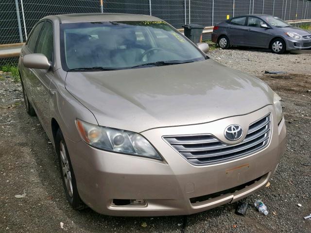 JTNBB46K273026753 - 2007 TOYOTA CAMRY NEW GOLD photo 9