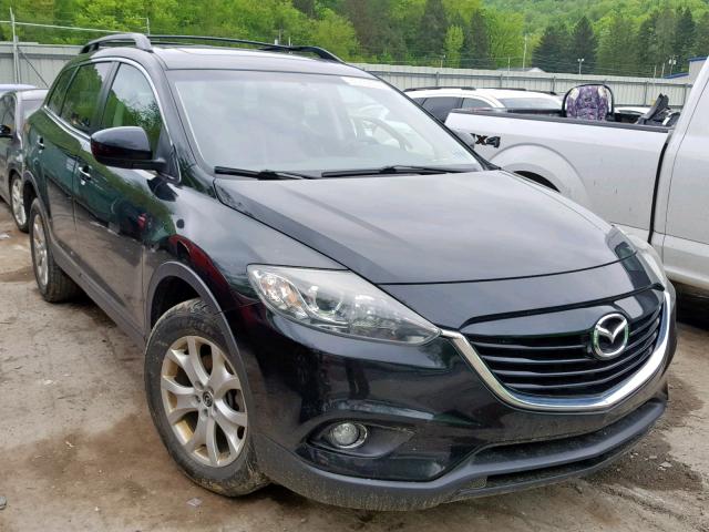 JM3TB3CVXD0400645 - 2013 MAZDA CX-9 TOURI BLACK photo 1