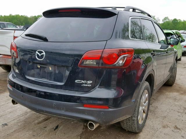 JM3TB3CVXD0400645 - 2013 MAZDA CX-9 TOURI BLACK photo 4