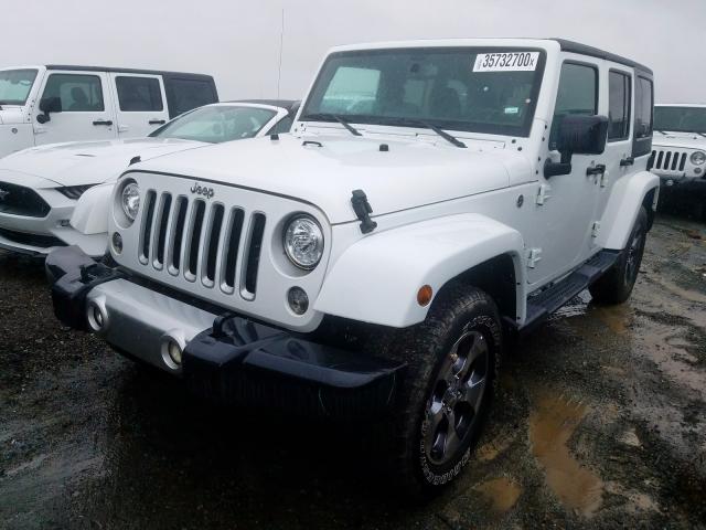 1C4HJWEG7JL929546 - 2018 JEEP WRANGLER UNLIMITED SAHARA  photo 2