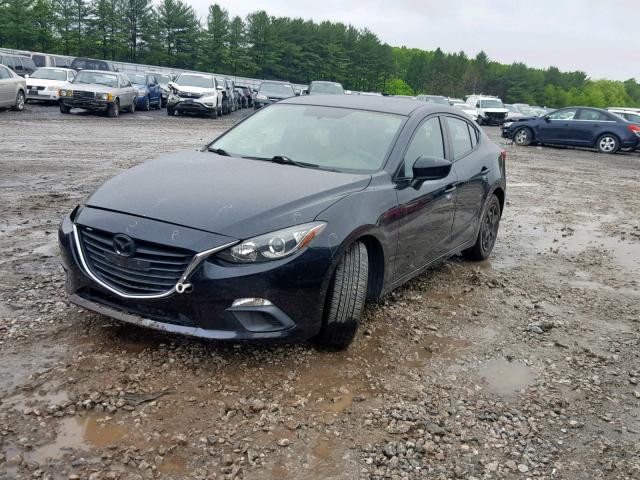 JM1BM1T70E1144659 - 2014 MAZDA 3 SV BLACK photo 2