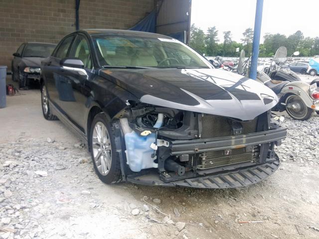 3LN6L2LU3ER825514 - 2014 LINCOLN MKZ HYBRID BLACK photo 1