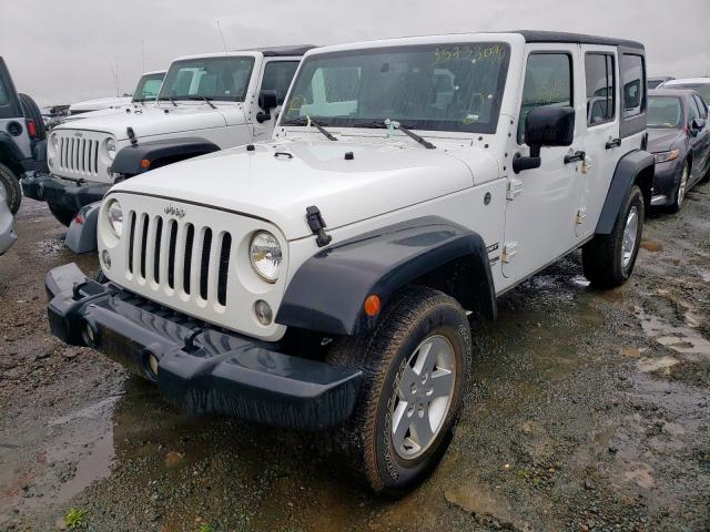 1C4HJWDG5JL918112 - 2018 JEEP WRANGLER UNLIMITED SPORT  photo 2