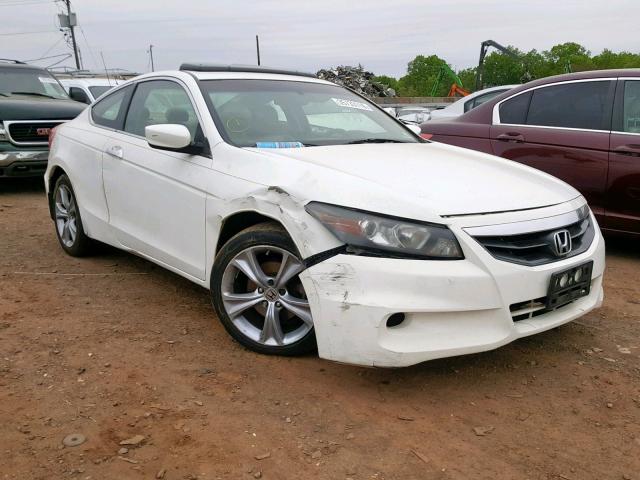 1HGCS2B83CA009605 - 2012 HONDA ACCORD EXL WHITE photo 1