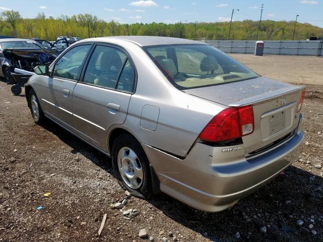 JHMES96634S020185 - 2004 HONDA CIVIC HYBRID  photo 3