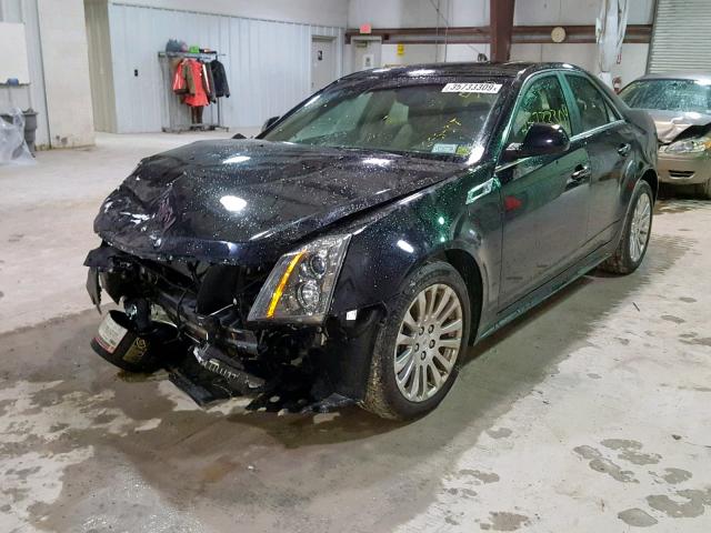 1G6DG5EY5B0124618 - 2011 CADILLAC CTS LUXURY BLACK photo 2