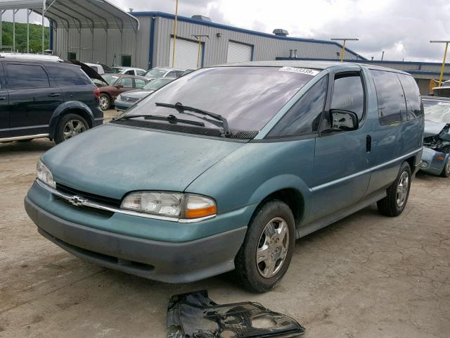 1GNDU06D0ST165605 - 1995 CHEVROLET LUMINA APV BLUE photo 2