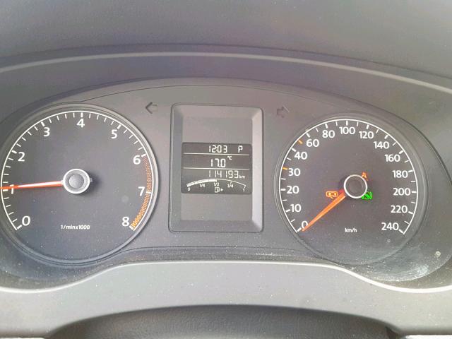 3VW2K7AJ6BM336493 - 2011 VOLKSWAGEN JETTA BASE WHITE photo 8