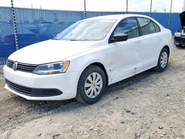 3VW2K7AJ6BM336493 - 2011 VOLKSWAGEN JETTA BASE WHITE photo 9