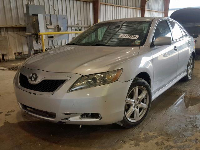 4T1BE46K57U052362 - 2007 TOYOTA CAMRY NEW SILVER photo 2