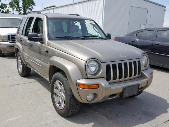 1J8GL58K24W249078 - 2004 JEEP LIBERTY LI GOLD photo 1