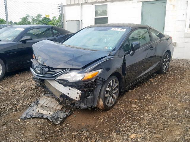2HGFG3B06FH506068 - 2015 HONDA CIVIC EXL 黑色 照片 2
