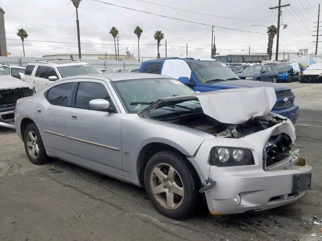 2B3CA3CV6AH271470 - 2010 DODGE CHARGER SX SILVER photo 1