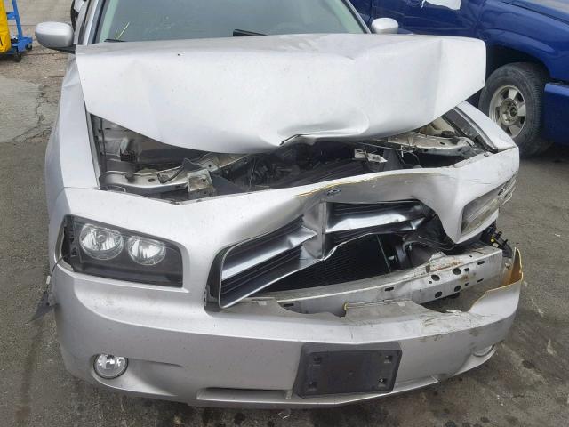 2B3CA3CV6AH271470 - 2010 DODGE CHARGER SX SILVER photo 9