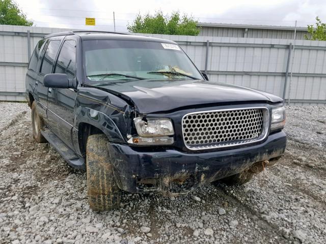 1GKEK13R1YR163655 - 2000 GMC YUKON DENA BLACK photo 1