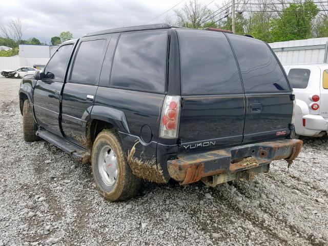 1GKEK13R1YR163655 - 2000 GMC YUKON DENA BLACK photo 3