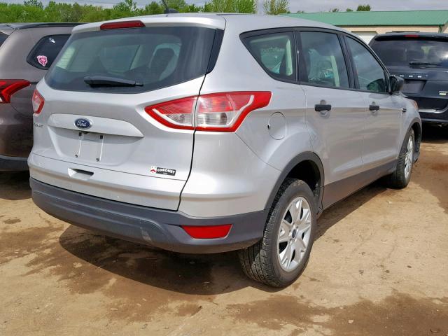 1FMCU0F76FUB37463 - 2015 FORD ESCAPE S SILVER photo 4