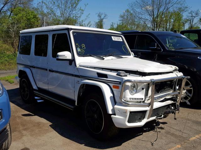 WDCYC7DH9JX295119 - 2018 MERCEDES-BENZ G 63 AMG WHITE photo 1