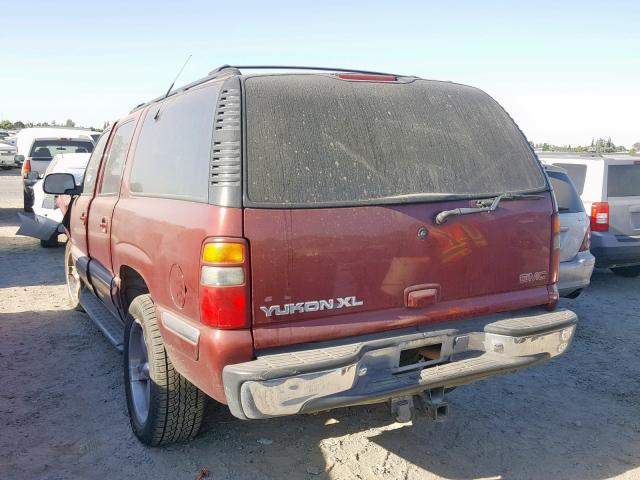 1GKEC16T51J302498 - 2001 GMC YUKON XL C RED photo 3