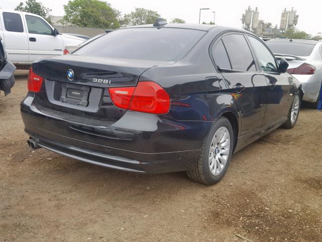 WBAPH77529NL82367 - 2009 BMW 328 I BLACK photo 4