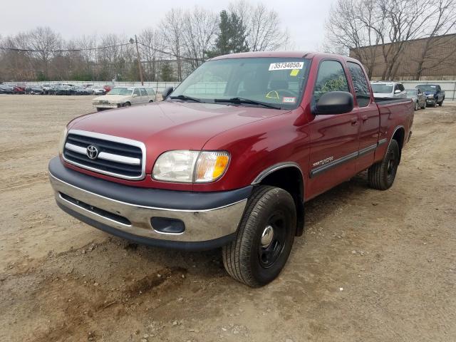 5TBRN3418YS006143 - 2000 TOYOTA TUNDRA ACCESS CAB SR5  photo 2