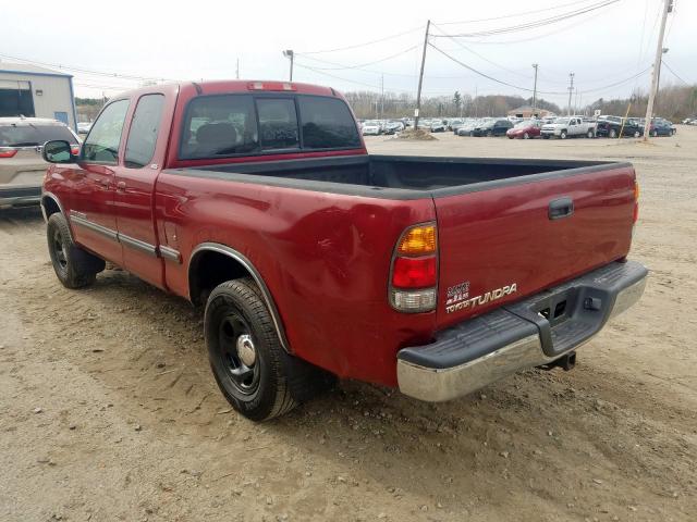 5TBRN3418YS006143 - 2000 TOYOTA TUNDRA ACCESS CAB SR5  photo 3