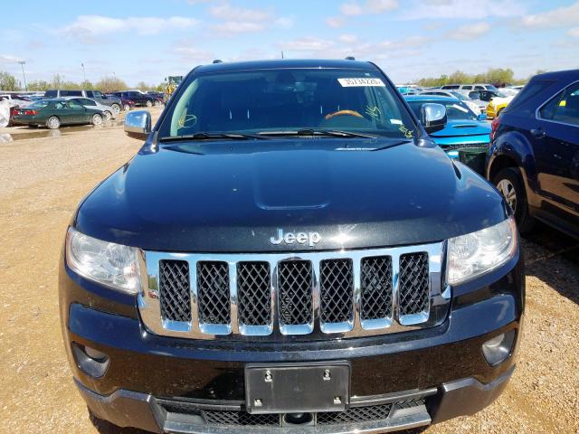 1C4RJFCTXDC640637 - 2013 JEEP GRAND CHEROKEE OVERLAND  photo 9