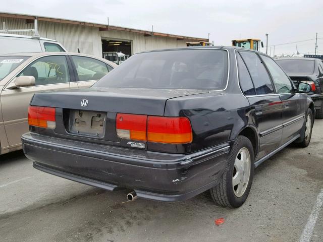 1HGCB7697PA074446 - 1993 HONDA ACCORD 10T BLACK photo 4