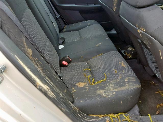 1G1ZC5EU9BF385638 - 2011 CHEVROLET MALIBU 1LT SILVER photo 6